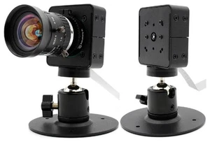 KKSB Boîtier de Caméra SBC avec Support Rotatif 360 Degrés, Acier / Aluminium, Noir - Photo 1/7