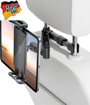Tablet Halterung Auto Kopfstütze ausziehbar passend für iPad iPhone Samsung Gala - Bild 1 von 4
