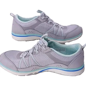Skechers Size 6 Gratis Sport Slip On Walking Shoes Gray Mesh 104282 - Picture 1 of 13