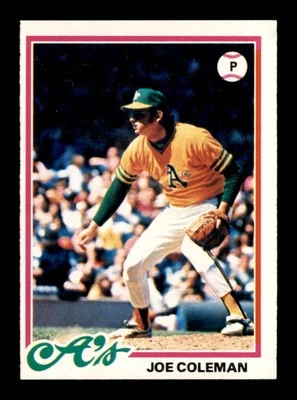 1978 Topps #554 Joe Coleman   NM/NM+ X3438285 - Image 1 of 3