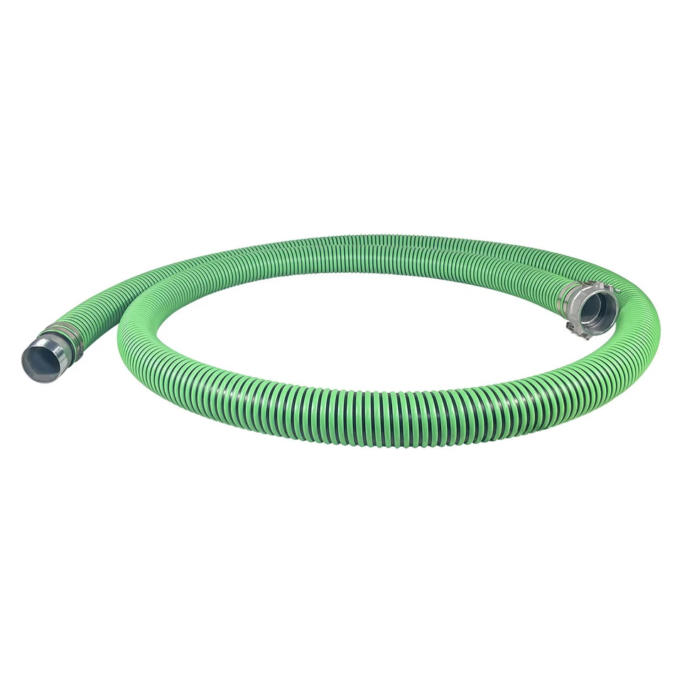 Conjunto de manguera de succión EPDM verde de 3", hembra Camlock x macho NPT KC pezón, 45... Foto 1 de 1