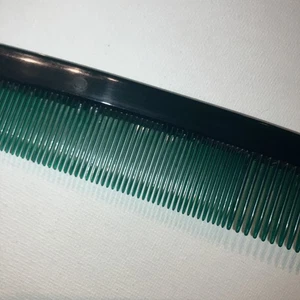 Vintage Green 7” Pocket Comb Made In The USA New - Picture 1 of 7