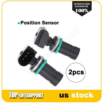 1 par de sensores de posición del cigüeñal CKP para BMW 330Ci M convertible 2 puertas l6 3,0 L Foto 1 de 4