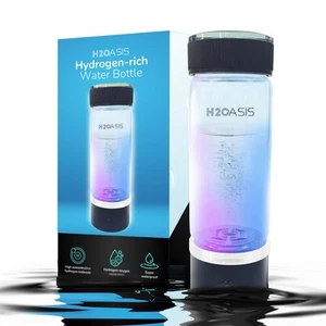 Hydrogen Water Bottle Generator, Water Ionizer with SPE PEM Water Filtration,... - Picture 1 of 6