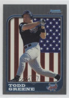 1997 Bowman Chrome International Todd Greene #191 - Image 1 of 2