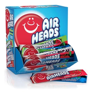 Airheads Candy Bars, Variety Bulk Box, Chewy Full Size Fruit Taffy, Gifts, Holid - Picture 1 of 12