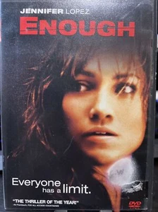 Enough DVD 2002 Widescreen Full Screen Jennifer Lopez Billy Campbell - Picture 1 of 8