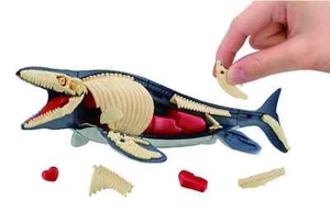 MegaHouse Mosasaurus Reconstruction Puzzle Toy Jurassic dinosaur New - Picture 1 of 2