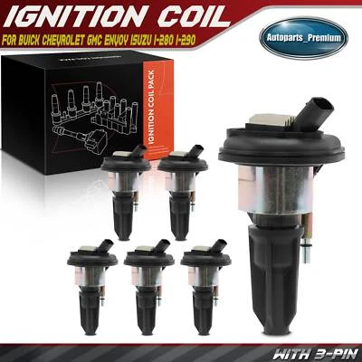 6x Bobina de encendido para Chevy Trailblazer GMC Envoy 2002-2005 Buick Isuzu L6 4,2 L Foto 1 de 4