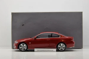 BMW SERIES 3 COUPE 2007 E92 RED KYOSHO 1/18 NEUVE EN BOITE PROMOTIONNELLE BMW - Imagen 1 de 9