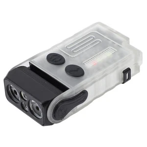(White)1000Lm Rechargeable Mini Edc Flashlight Multi-Color Light Source Small SP - Picture 1 of 24