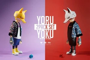 Juego de dos paquetes J.T STUDIO YORU YOKU de 8 pulgadas. Figura de colección nueva en stock - Imagen 1 de 9