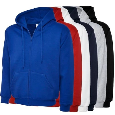 Hooded jacket sweater zipper hoodie sweatshirt sweatshirt 300 g/m² sizes XS-XXL - Image 1 of 2