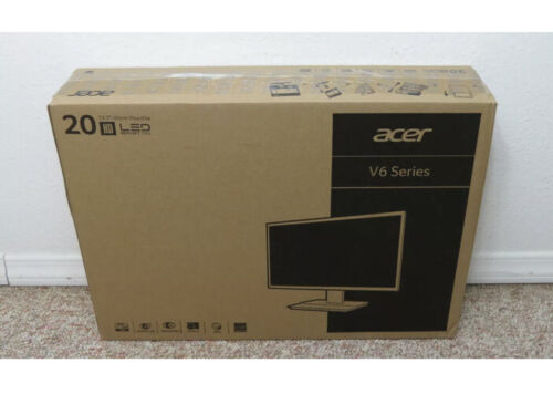 Brand new Sealed ACER V6 V206HQL 19.5" LCD display 1600 x 900 resolution VGA