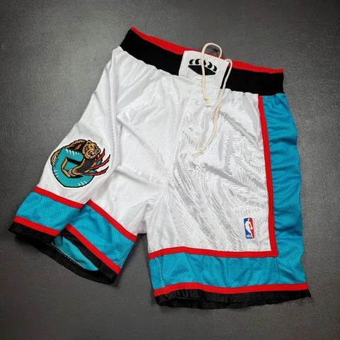 100% Authentic Memphis Grizzlies Reebok Pro Cut Shorts Size 38 XL Mens Cover