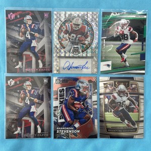 2023 Mosaic Irving Fryar Silver Scripts Prizm Auto New England Patriots