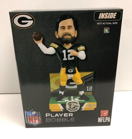 Aaron Rodgers 2022 GB Packers Lambeau Field Limited Edition Bobble Bobblehead Cover