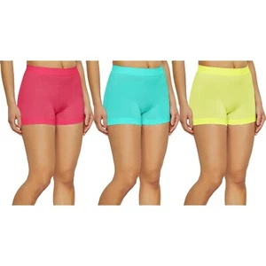 5-Piece Women's High Waisted Biker Bottom Shorts - Workout Yoga Gym Ladies Pants - Picture 1 of 24