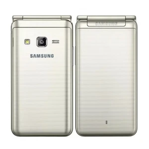 Original Unlocked Samsung Galaxy Folder G1600 8MP Dual SIM LTE Flip SmartPhone - Picture 1 of 9