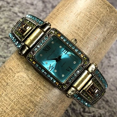 Reloj Heidi Daus Mujer B6248 Multicolor Cristal Piedra Brazalete Cuarzo 21mm 6" Foto 1 de 4