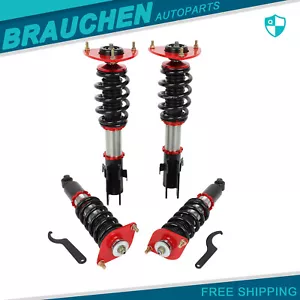 Complete Coilover Kits For 2015-2019 Subaru WRX Adjustable Height Shocks Struts - Picture 1 of 4