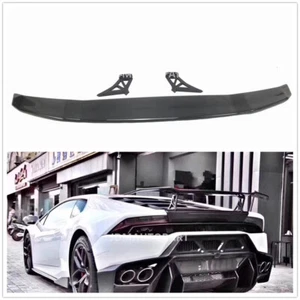 Carbon Fibre Rear Wing Not IncludingThe Base For Lamborghini LP580 LP610 - Picture 1 of 4
