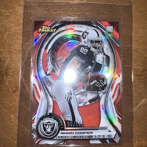 2015 Topps Finest Amari Cooper Atomic Rookie Die Cut Refractor /99
