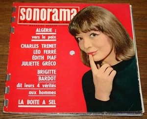 SONORAMA #29 APRIL 1961 BRIGITTE BARDOT JULIETTE GRECO EDITH PIAF FLEXI 7" - Picture 1 of 11