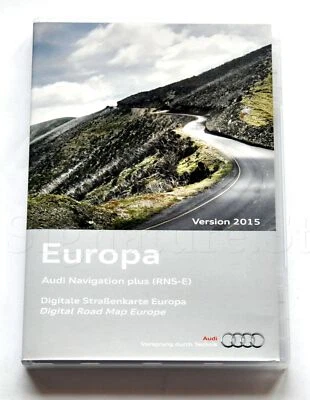 FULL SET Audi A3 A4 A6 TT RNS-E Navigation DVD 2015/2016 UK Deutschland Itali... - Bild 1 von 4