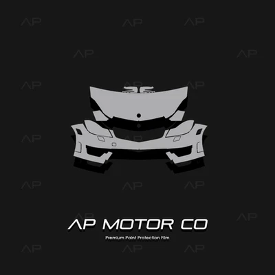 Kit brillante de protección de pintura TPU PPF para Mercedes-Benz C63 cupé AMG 2012-2015 Foto 1 de 4