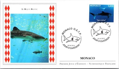 Monaco SC#  FDC 2013 The Shark - Whale - A03077 - Image 1 of 2