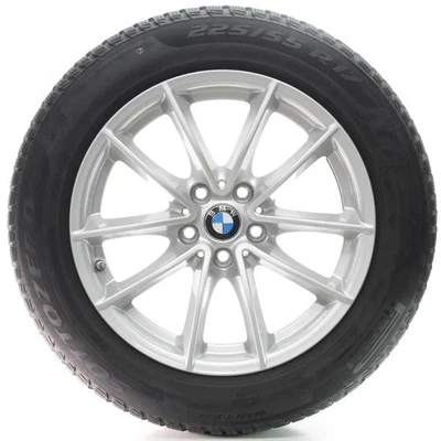 BMW 5er G30 G31 Winterräder V-Speiche 618 Pirelli 225/55R17 97H DOT21 6868217 - Bild 1 von 4