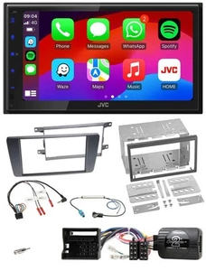 JVC Bluetooth USB Lenkrad 2DIN DAB Autoradio für Skoda Octavia 04-13 Scout - Bild 1 von 13