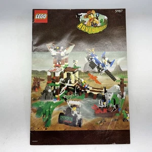 LEGO System Adventurers Dino Research Compound 5987 Instruction Manual 2000 - Picture 1 of 18