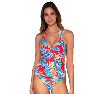 Tankini canotta Sunsets Heidi con ferretto - taglia small - nuova con etichetta - Foto 1 di 9