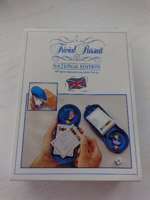 TRIVIAL PURSUIT NATIONAL TRAVEL EDITION ABOUT BRITAIN (1993) Sealed Inside  - Image 1 of 4