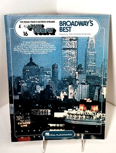 E-Z Play Today: el mejor piano/órgano/elec. de Broadway Teclado-21 Show Tunes #16 - Imagen 1 de 8