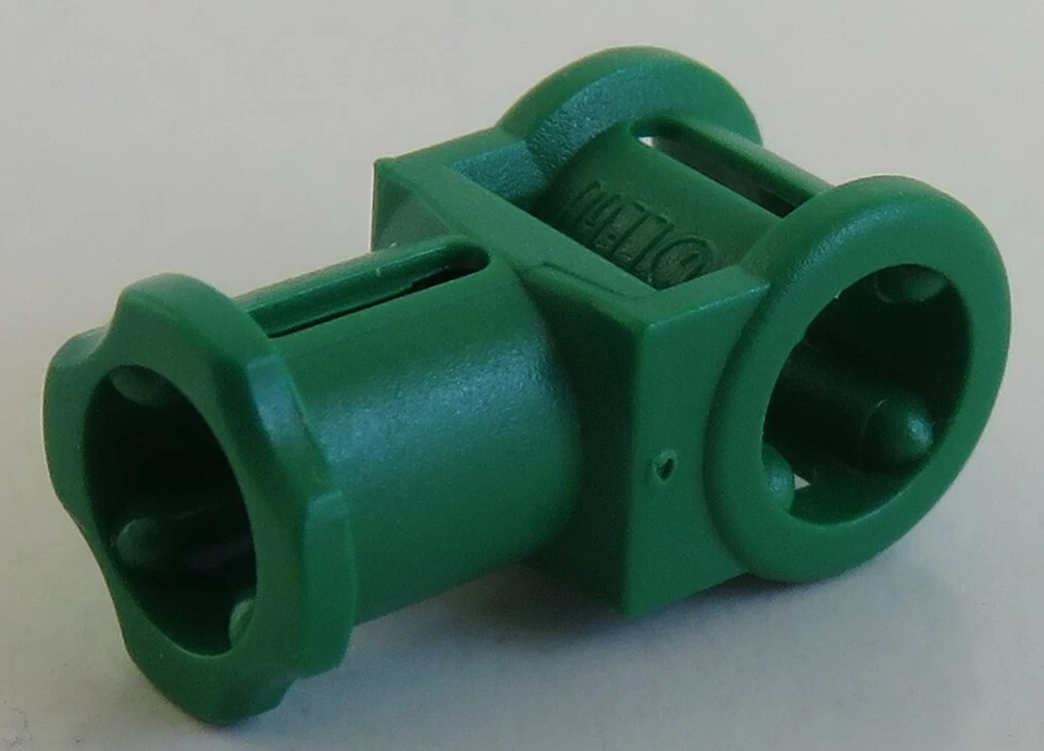 LEGO Technic - Winkel - Achs Verbinder / Connector, grün # 32039 - Bild 1 von 1