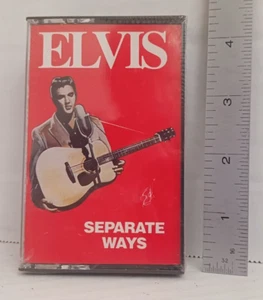 Vintage Factory Sealed Elvis Presley Cassette Tape Separate Ways FREE SHIPPING - Picture 1 of 5