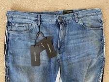 DOLCE GABBANA MEN’S LOOSE FIT JEANS Size 38US / 54 EUR