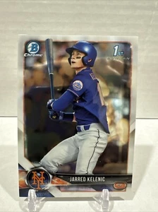 2018 Bowman Chrome 1st Jarred Kelenic #BDC-6 Mets - Picture 1 of 2