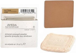 AVEDA inner light mineral pressed powder .24oz / 7g 03/ Teak NEW - Picture 1 of 1
