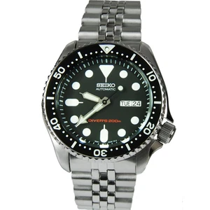 Seiko Men's Automatic Diver Scuba Watch SKX007K2 - Picture 1 of 10