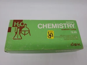 Vintage - Zusammenfassungskarten Anorganische Chemie - 555 Karten - Bild 1 von 4