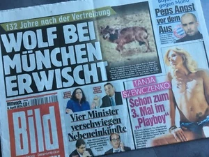 BILD Zeitung 09. April 2014 / 04. / 09.04.2014 / Geschenk * blockchain * - Picture 1 of 1