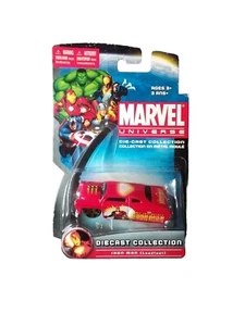 2010 MAISTO 1:64 MARVEL UNIVERSE OLDTIMER IRON MAN LEADFOOT MERC MERCURY - Bild 1 von 5
