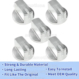 5 Stück AEZ73293801 Brenner Bedienknopf Baugruppe kompatibel mit LG Herd Range USA - Bild 1 von 7