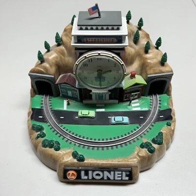 Reloj despertador vintage Lionel 100 aniversario tren parlante 2000 piezas solamente Foto 1 de 4