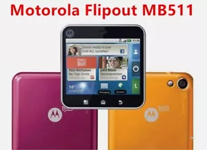 Original Smartphone Motorola Flipout MB511 3MP Camera 3G QWERTY Mobile Phone - Picture 1 of 27