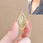 Exquisite Small Tree Leaf Brooch For Women Fashionable Minimalist Safe PinBuckle